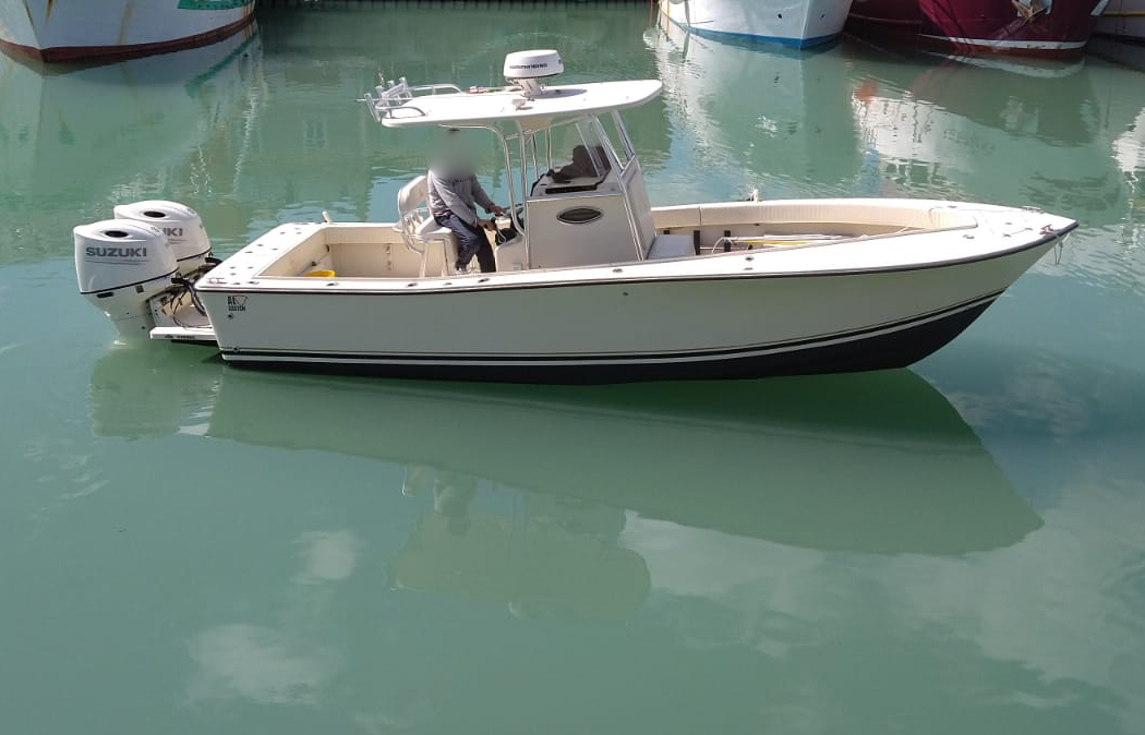 al custom 25 fisherman suzuki 150 hp livorno boats natante barco bateaux